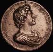 London Coins : A187 : Lot 1002 : James, Duke of York, Naval Victory Against Holland 1665, 63mm diameter in White Metal, by J. Roettie...