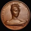 London Coins : A187 : Lot 1036 : Death of Princess Charlotte 1817 50mm diameter in bronze, by T. Webb and G. Mills Obverse: Draped bu...