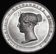 London Coins : A187 : Lot 1057 : Coronation of Queen Victoria 1838 64mm diameter in White Metal by J. Davis, Obverse: Head of Victori...