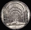 London Coins : A187 : Lot 1100 : International Exhibition 1862 41mm diameter in silver by J. Wiener, Obverse: Interior view of the bu...