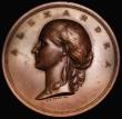 London Coins : A187 : Lot 1111 : Entry of Princess Alexandra Into The City Of London 1863, 77mm diameter in bronze by J.S. & A.B....