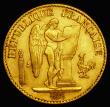 London Coins : A187 : Lot 1349 : France 20 Francs Gold 1877A Paris Mint KM#825 VF/GVF