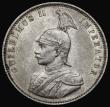 London Coins : A187 : Lot 1353 : German East Africa One Rupia 1910J KM#10 About EF lightly brushed