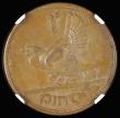 London Coins : A187 : Lot 1396 : Ireland Penny 1940 S.6643 in an NGC holder and graded MS63 BN