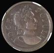 London Coins : A187 : Lot 1508 : USA/Ireland Halfpenny 1760 VOCE POPULI Group I, No P on obverse, Breen 223 in an NGC holder and grad...