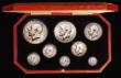 London Coins : A187 : Lot 1699 : Proof Set 1911 (8 coins) Halfcrown to Maundy Penny Halfcrown, Florin, Shilling and Sixpence UNC to F...