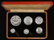 London Coins : A187 : Lot 1700 : Proof Set 1927 (6 coins) Crown to Silver Threepence nFDC to FDC with some hairlines on some coins in...