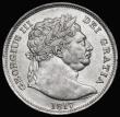 London Coins : A187 : Lot 2070 : Halfcrown 1817 Bull Head ESC 616, Bull 2090 About EF