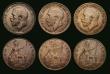 London Coins : A187 : Lot 2827 : Pennies (3) 1912H Freeman 173 dies 1+A, Bold VF, 1918H Freeman 183 dies 2+B, About VF, 1919KN Freema...