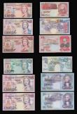 London Coins : A187 : Lot 299 : Gibraltar 5 Pounds Millennium Pick 29, 10 Pounds 1 July 1995, 20 Pounds 1 July 1995, 4 Aug 2004 and ...