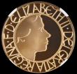 London Coins : A188 : Lot 1244 : Five Pound Crown 2003 Queen Elizabeth II Golden Jubilee Gold Proof S.L12, in an NGC holder and grade...