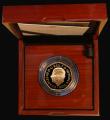 London Coins : A188 : Lot 297 : Fifty Pence 2024 Ice Age Giants - Steppe Mammoth S.H140 Gold Proof FDC in the Royal Mint box of issu...