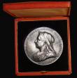 London Coins : A188 : Lot 637 : Diamond Jubilee of Queen Victoria 1897 56mm diameter in silver, The Official Royal Mint issue, by T....