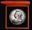 London Coins : A188 : Lot 638 : Diamond Jubilee of Queen Victoria 1897 56mm diameter in silver, The Official Royal Mint issue, by T....