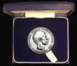 London Coins : A188 : Lot 664 : Investiture of Prince Charles as Prince of Wales 1969 45mm diameter in silver by M. Rizzello, the Of...