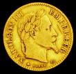 London Coins : A188 : Lot 791 : France 10 Francs 1863A Fine with some scratches