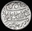 London Coins : A188 : Lot 827 : India - Bengal Presidency Half Rupee, Year 19, Calcutta Mint, Oblique Milling, KM#97.3 GEF and lustr...