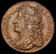 London Coins : A188 : Lot 875 : Ireland Gunmoney Halfcrown 1690 Apr: Large Size, Timmins TB30L-1B, S.6579N, 14.35 grammes, GVF on a ...