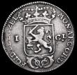 London Coins : A188 : Lot 908 : Netherlands East Indies Gulden 1791 Fine, Ex-Jewellery with some scratches
