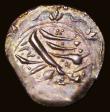 London Coins : A189 : Lot 1025 : Iran 1/8 Kran AH1270, uniface, KM#821.5, 0.59 grammes, this date unlisted by Krause, VF with some we...
