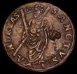 London Coins : A189 : Lot 1165 : Spanish Netherlands Jeton 1546 Porter's Guild, 23mm diameter in copper, Good Fine with official...
