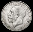 London Coins : A189 : Lot 1562 : Florin 1923 ESC 942, Bull 3774, Davies 1752 dies 2E the last use of the 'sterling' head, G...