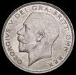 London Coins : A189 : Lot 1764 : Halfcrown 1921 Larger Reverse design, ESC 768, Bull 3722, Davies 1679 dies 3C, UNC with pleasing sub...