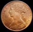 London Coins : A189 : Lot 1844 : Penny 1873 11&frac12; teeth date spacing, Freeman 64, dies 6+G, Gouby BP 1873Ad, in an LCGS holder a...