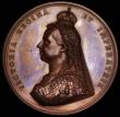 London Coins : A189 : Lot 800 : Queen Victoria Golden Jubilee 1887 77mm in bronze, by L.C. Wyon after Sir J.E. Boehm and Sir Frederi...