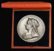 London Coins : A189 : Lot 804 : Queen Victoria Diamond Jubilee 1897 56mm in silver by G.W. de Saulles (after T.Brock/W.Wyon), The Of...