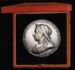 London Coins : A189 : Lot 805 : Queen Victoria Diamond Jubilee 1897 56mm in silver by G.W. de Saulles (after T.Brock/W.Wyon), The Of...