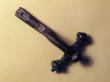 London Coins : A189 : Lot 870 : Roman artefact - Bronze Crossbow Fibula (Toga pin) complete with pin, 3rd to 4th Century, with high ...