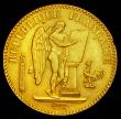London Coins : A189 : Lot 953 : France 20 Francs Gold 1886A Paris Mint KM#825 GVF/EF with an edge nick