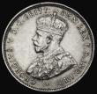 London Coins : A190 : Lot 1144 : Australia Florin 1911 KM#27 EF (8 pearls showing) bright with a touch of verdigris below the bust