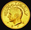 London Coins : A190 : Lot 1324 : Iran 2 1/2 Pahlavi Gold MS2537 (1978) KM#1201 Lustrous UNC, with a well struck reverse, this issue o...
