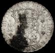 London Coins : A190 : Lot 1368 : Mexico 8 Reales 1760 over 59 MM KM104.2 GVF with some black stains