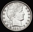 London Coins : A190 : Lot 1628 : USA Quarter Dollar 1893 Breen 4130 GVF with some hairlines and a thin scratch in the reverse field, ...