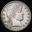 London Coins : A190 : Lot 1652 : USA Quarter Dollar 1916D Barber, Breen UNC or very near so with minor cabinet friction and traces of...