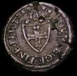 London Coins : A190 : Lot 1741 : Farthing  1654 Commonwealth of England Pattern in Pewter Peck 373 Obverse 1/4 OVNCE . OF . FINE. PEW...