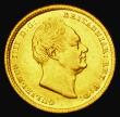 London Coins : A190 : Lot 1857 : Half Sovereign 1835 Marsh 411 EF and scarce, all William IV Half Sovereign very hard to find in grad...