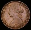 London Coins : A190 : Lot 1996 : Halfpenny 1861 with what appears as an inverted L at the end of HALF as the middle bar of F missing ...