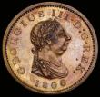 London Coins : A190 : Lot 2042 : Penny 1806 Bronzed Proof Unc-FDC with some spots a dark toning perhaps once cleaned