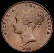 London Coins : A190 : Lot 2069 : Penny 1858 8 over 3 Peck 1515 GVF