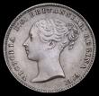 London Coins : A190 : Lot 2365 : Threepence 1853 ESC 2060 EF and scarce with a dull grey (possibly artificial) tone