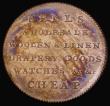 London Coins : A190 : Lot 691 : Halfpenny 18th Century Angusshire - Dundee, undated, Obverse: Shield of Arms, DEI DONUM above, PRUDE...
