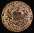 London Coins : A190 : Lot 694 : Halfpenny 18th Century Angusshire - Dundee, undated, Obverse: Shield of Arms, DEI DONUM above, PRUDE...