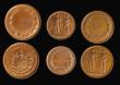 London Coins : A190 : Lot 779 : Prize Medals in Copper (3) (30-40mm diameter) National Rifle Association 1860 RECRUIT in exergue SIT...