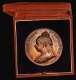London Coins : A190 : Lot 805 : Queen Victoria Diamond Jubilee 1897 39mm in bronze by The Mint, Birmingham, Obverse: Crowned, veiled...