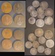 London Coins : A190 : Lot 886 : Exeter Mint a small lower grade collection (18) Hammered (4) being two Pennies and two Cut Pennies, ...