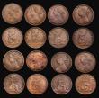 London Coins : A190 : Lot 944 : Pennies (17) 1861 Freeman 29 dies 6+D (2) one VF the other better but with scratches and a edge bump...